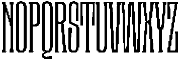 Cinema Medium otf (500) Font UPPERCASE