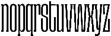 Cinema Medium otf (500) Font LOWERCASE
