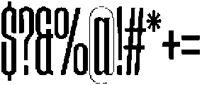 Cinema SemiBold otf (600) Font OTHER CHARS