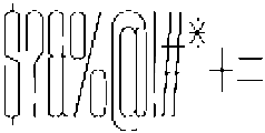 Cinema Thin otf (100) Font OTHER CHARS