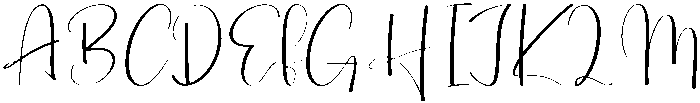 Cinematic Regular otf (400) Font UPPERCASE