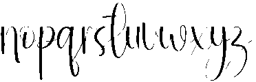 Cinematic Regular otf (400) Font LOWERCASE