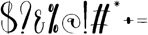 Cinematic Regular otf (400) Font OTHER CHARS