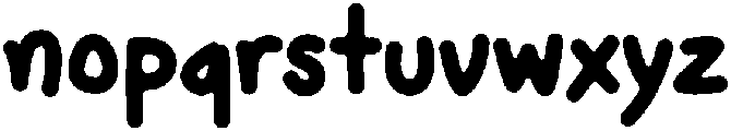 Cinnamon Regular otf (400) Font LOWERCASE