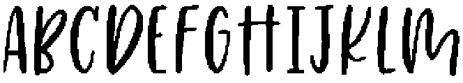 Cinnamon Sugar Regular otf (400) Font UPPERCASE