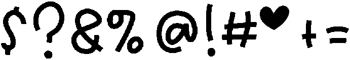 Cinnamon otf (400) Font OTHER CHARS