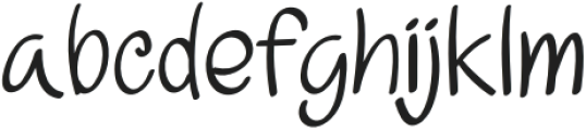 CinnamonPop Regular otf (400) Font LOWERCASE