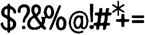 Cinowu ttf (400) Font OTHER CHARS