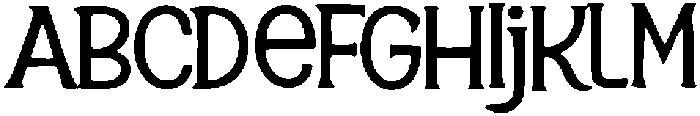Cinowu ttf (400) Font UPPERCASE