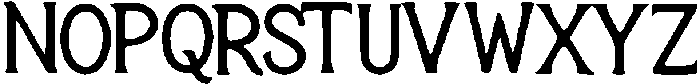 Cinowu ttf (400) Font UPPERCASE