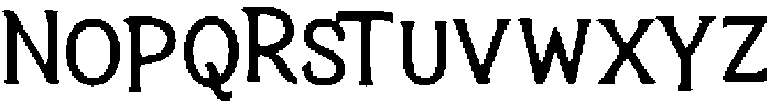Cinowu ttf (400) Font LOWERCASE