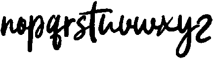 Cinthya Austen otf (400) Font LOWERCASE