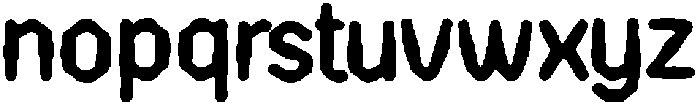 Ciqizi ttf (400) Font LOWERCASE