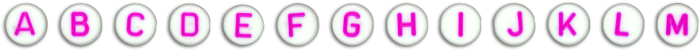 CircleBeads Pink otf (400) Font LOWERCASE