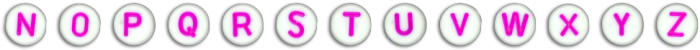 CircleBeads Pink otf (400) Font LOWERCASE