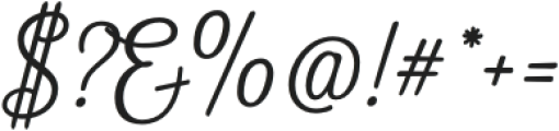 Circolino Classic Regular otf (400) Font OTHER CHARS