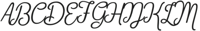 Circolino Classic Regular otf (400) Font UPPERCASE