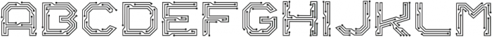 Circuitra Regular otf (400) Font LOWERCASE
