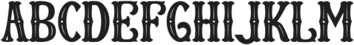 Circus Christmas Regular otf (400) Font UPPERCASE