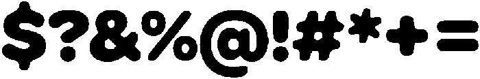 Ciruela ExtraBold otf (700) Font OTHER CHARS