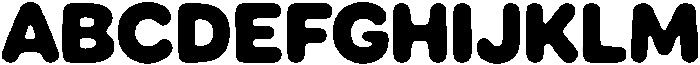 Ciruela ExtraBold otf (700) Font UPPERCASE