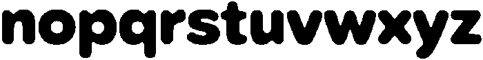 Ciruela ExtraBold otf (700) Font LOWERCASE