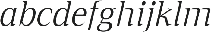 Cirvia Italic ttf (400) FONT