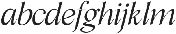 Cita Pro Extra Light Italic otf (200) Font LOWERCASE