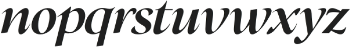 Cita Pro Medium Italic otf (500) Font LOWERCASE