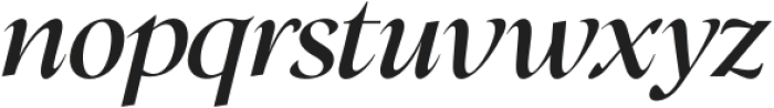 CitaPro-Italic otf (400) Font LOWERCASE