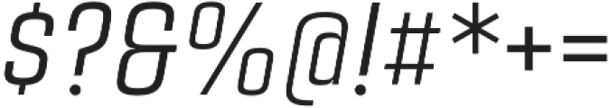 Citadina Regular Italic Regular otf (400) Font OTHER CHARS