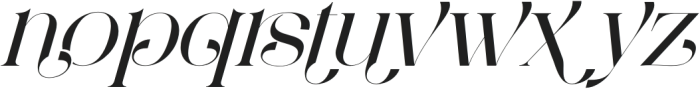 Citation-Italic otf (400) Font LOWERCASE