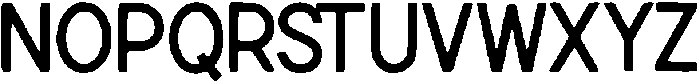 Cito ttf (400) Font UPPERCASE