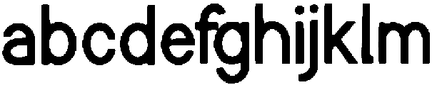 Cito ttf (400) Font LOWERCASE