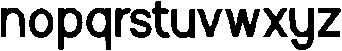 Cito ttf (400) Font LOWERCASE