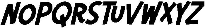 Citrida Italic otf (400) Font LOWERCASE