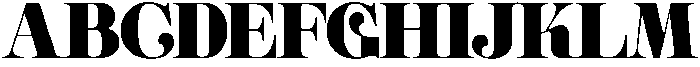 City Go Regular otf (400) Font UPPERCASE