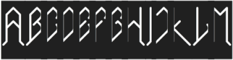 City Of Rock-Inverse otf (400) Font UPPERCASE