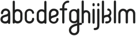 CityHero-Round otf (400) Font LOWERCASE