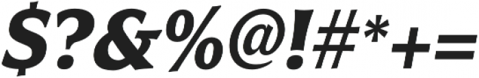 Civane Cond Bold Italic otf (700) Font OTHER CHARS