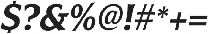Civane Cond Demi Italic otf (400) Font OTHER CHARS