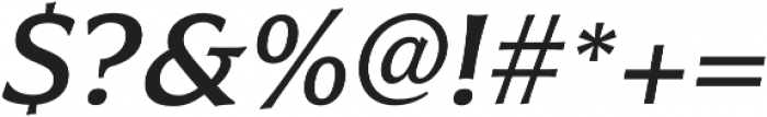 Civane Ext Medium Italic otf (500) Font OTHER CHARS