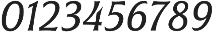 Civane Norm Regular Italic otf (400) Font OTHER CHARS