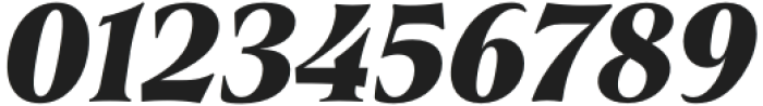 Civane Serif Cond Black Italic otf (900) Font OTHER CHARS