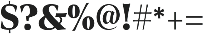 Civane Serif Cond Bold otf (700) Font OTHER CHARS