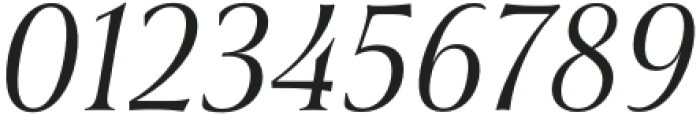 Civane Serif Cond Book Italic otf (400) Font OTHER CHARS