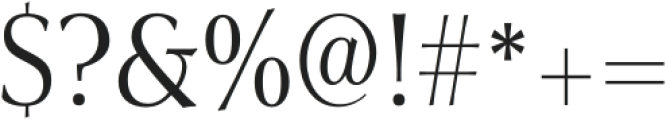 Civane Serif Cond Book otf (400) Font OTHER CHARS
