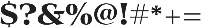 Civane Serif Ext Bold otf (700) Font OTHER CHARS