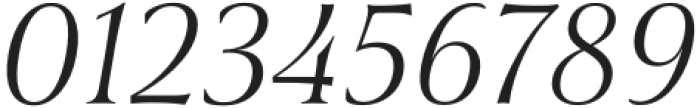 Civane Serif Ext Light Italic otf (300) Font OTHER CHARS