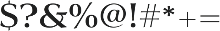 Civane Serif Ext Medium otf (500) Font OTHER CHARS